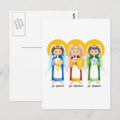 Archangels Postkarte (Vorne/Hinten)