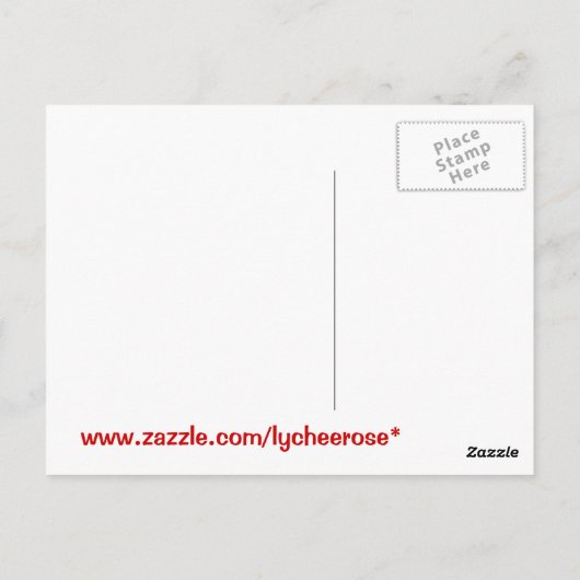 Archangels Postkarte (Rückseite)