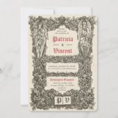 Archangels Wedding Invitation Einladung (Vorderseite)