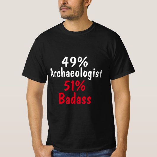Archäologe Badass T-Shirt (Vorderseite)