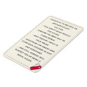 Archäologe böse Motivation Magnet (Linke Seite)