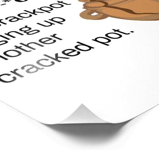 Archäologe Definition Crackpot Fotodruck (Ecke)