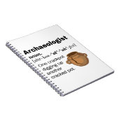 Archäologe Definition Crackpot Notizblock (Rechte Seite)