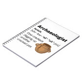 Archäologe Definition Crackpot Notizblock (Linke Seite)