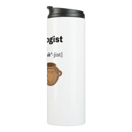 Archäologe Definition Crackpot Thermosbecher (Nach rechts gedreht)