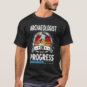 Archäologe in Ausbildung Praktikant Student T-Shirt