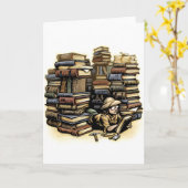 Archäologe-Karte buchen Karte (Gelbe Blume)