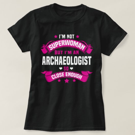 Archäologe T-Shirt (Design vorne)