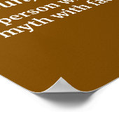 Archäologe und Anthropologe - Funny Definition Poster (Ecke)