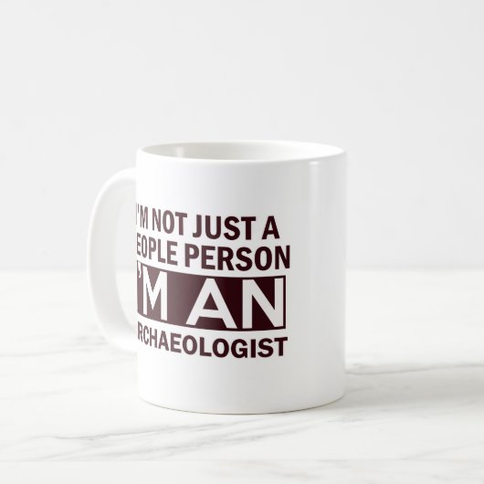 Archäologenentwurf Kaffeetasse (Vorderseite Links)