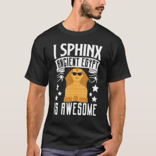 Archäologie Ägyptologe Pharao I Sphinx Alt T-Shirt