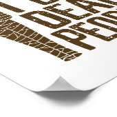 Archäologie Anthropologie ich Dig Tote Mama Poster (Ecke)