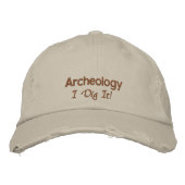 Archäologie Bestickte Baseballkappe (Vorderseite)