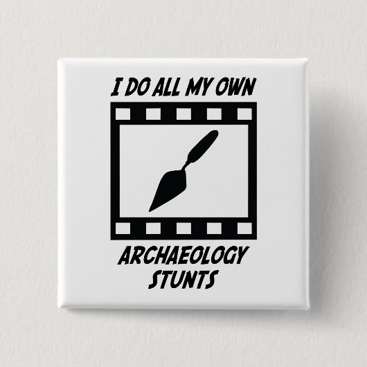 Archäologie-Bremsungen Button (Vorderseite)