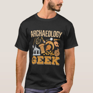 Archäologie Geek Professor Archäologe T-Shirt
