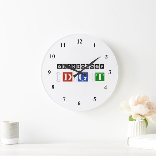 Archäologie Große Wanduhr (Zuhause)