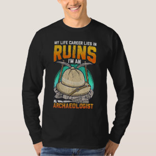 Archäologie Inspiriert Archäologe verwandtes Fossi T-Shirt