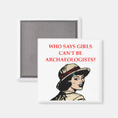 Archäologie Magnet (Vorderseite/Rückseite)