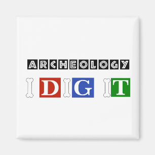 Archäologie Magnet