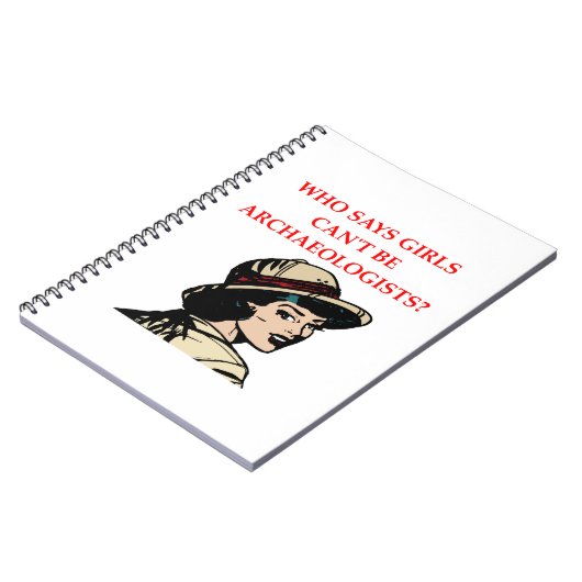 Archäologie Notizblock (Linke Seite)