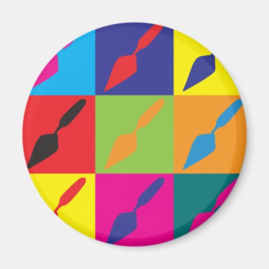 Archäologie Pop Kunst Magnet (Vorne)