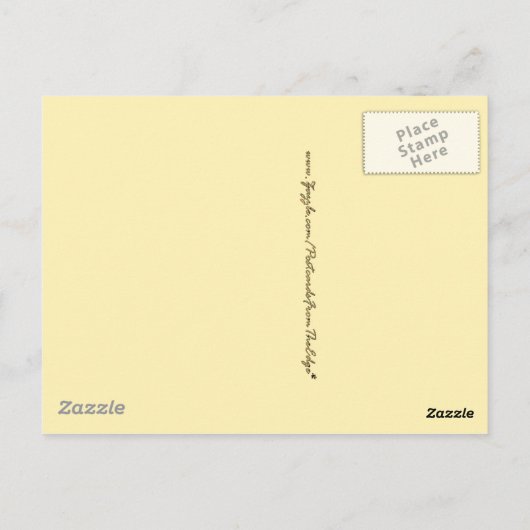 Archäologie Postkarte (Rückseite)