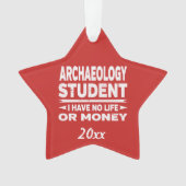 Archäologie Student No Life oder Money Ornament (Vorderseite)
