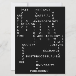 Archäologie und Anthropologie - Kreuzworträtsel