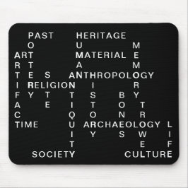 Archäologieanthropologie-Kreuzworträtsel Mousepad