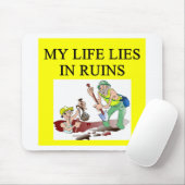 Archäologiewitz Mousepad (Mit Mouse)