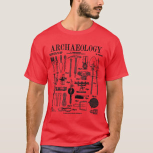 Archäologin Archäologie Student Field Kit Vintag T-Shirt