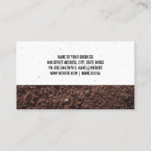 Archäologin Findings Visitenkarte (Rückseite)