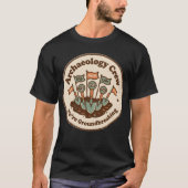 Archäologische Crew Funny Digging Team T-Shirt (Vorderseite)