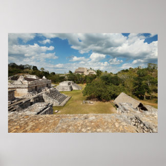 Archäologische Stätte Ek-Balam Poster