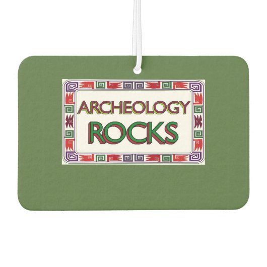 Archäologische Steine Autolufterfrischer (Vorderseite)