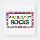 Archäologische Steine Magnet (Vorne)