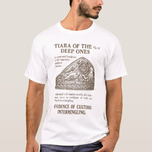 Archäologische Tafel - Innsmouth Tiara T-Shirt