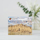 Archäologische Überreste des Bamiyan-Tals Postkarte (Stehend Vorderseite)