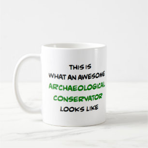 archäologischer Konservator, phantastisch Kaffeetasse