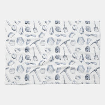 Archäologisches Fragment-Tee-Tuch