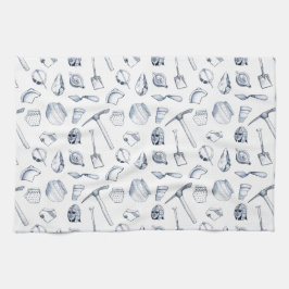 Archäologisches Fragment-Tee-Tuch Geschirrtuch