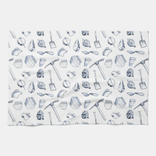 Archäologisches Fragment-Tee-Tuch Geschirrtuch