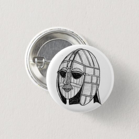 Archäologisches Fragmente Sutton Hoo Button (Vorne & Hinten)