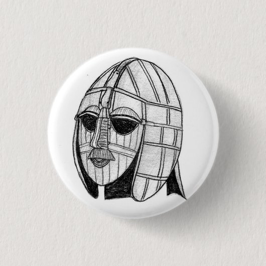 Archäologisches Fragmente Sutton Hoo Button (Vorderseite)