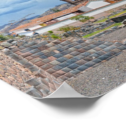 Archäologisches Museum in Cusco, Peru Poster (Ecke)