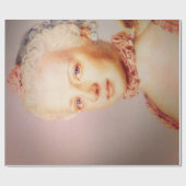 Archduchess-französisches Barock Geschenkpapier (Flach)