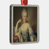 Archduchess Marie Antoinette Silbernes Ornament (Rechts)