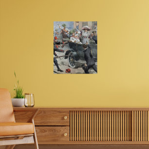 Archduke franz ferdinand, ermordet von Gavrilo Poster