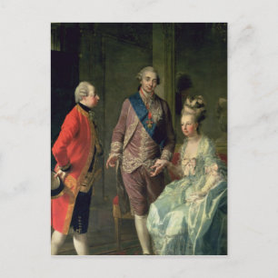 Archduke Maximilian Franz bei Marie Postkarte