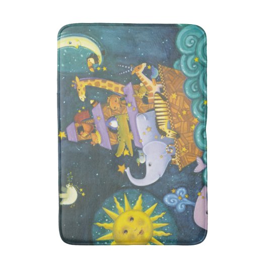 Arche nachts badematte (Vorderseite Vertikal)